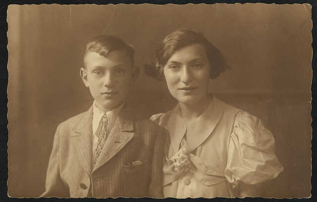 Julius Mauritz en Dora Mak, ca. 1938