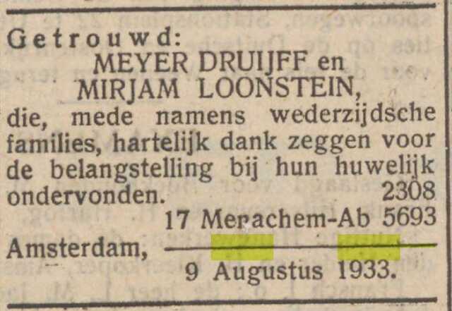 NIW 11081933 huwelijk M. Druijff.jpg