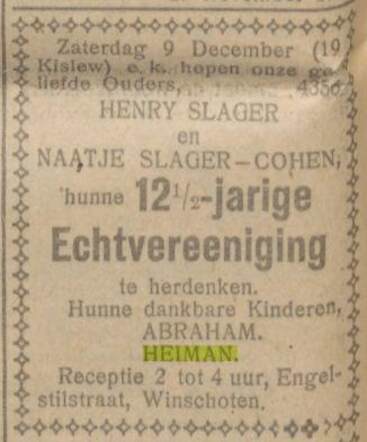 1-12-1922, NIW 12,5 jaar Henrij en Naatje Slager.jpg