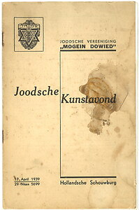F Joodsche Kunstavond Mogein Dowied 17 april 1939.jpg