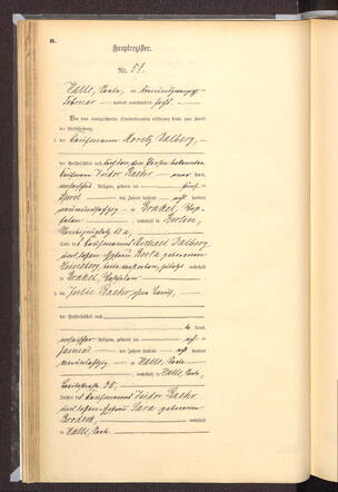 Trouwakte Julie Baehr en Moritz Dalberg 1906 Halle.jpg