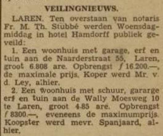 De Bel 31-10-1947 verkoop Wally Moesweg 10.jpg