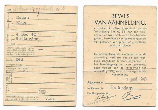 Bewijs van aanmelding