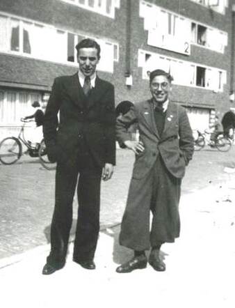 Joseph (l) en Maurits van Thijn