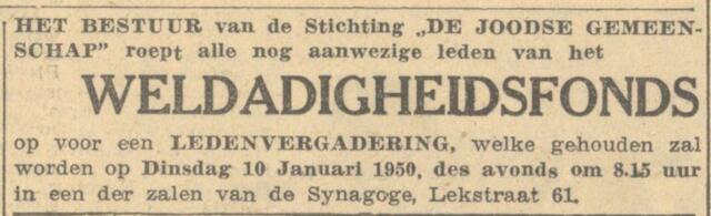 26 Alg Hand 28-12-1949 oproep aan nog aanwezige leden.JPG