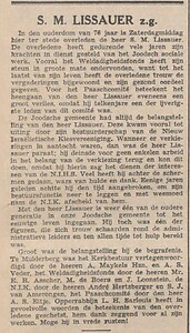 34b NIW 13-10-1939 I.M. voor S.M. Lissauer.JPG