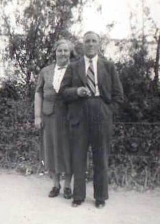 The couple Aaltje and Benjamin van Thijn.