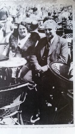 Antje Caun-Simons and husband Louis Caun