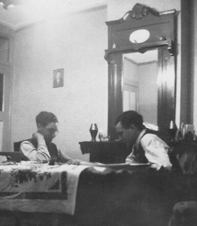 Maurits and Joop van Thijn.