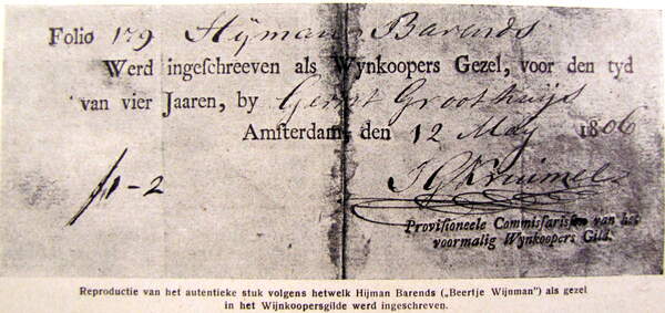De Joodsche Prins2 090 wijnhandel H.B. de Beer.JPG
