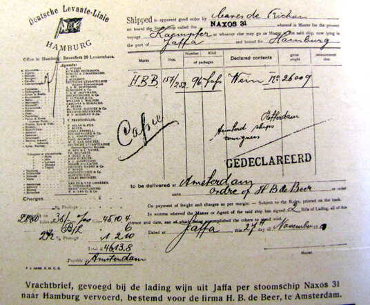 De Joodsche Prins2 095 wijnhandel H.B. de Beer.JPG