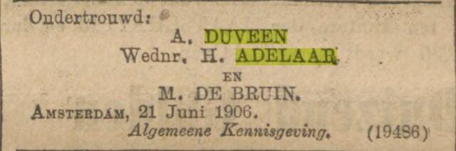 Alg Handelsblad 21-6-1906 opa hertrouwd.jpg