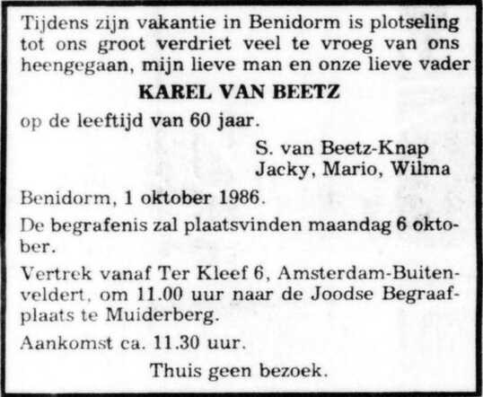 Karel van Beetz