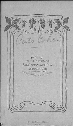 Achterzijde foto Cato Cohen.tif