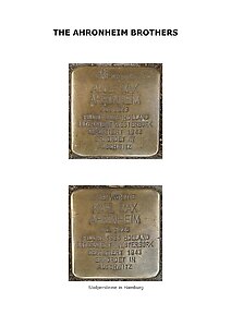 History of Max Ahronheim family by Karin Sintring