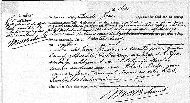 Louis de Jong death.jpg
