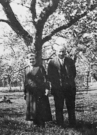 The couple Louis van Straten-Hes.