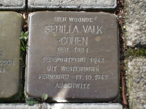 Stolperstein Sebilla Valk Cohen.JPG