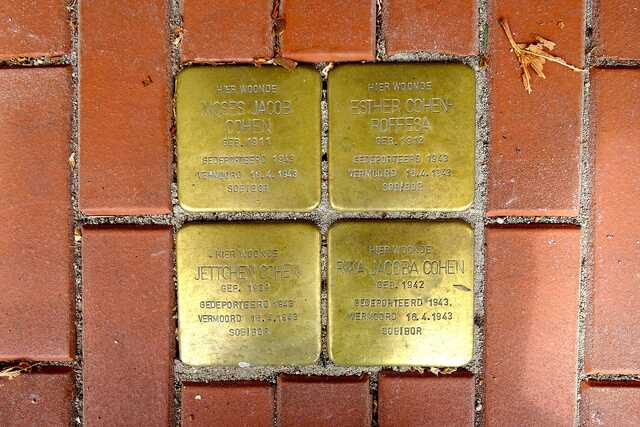 Stolpersteinen Stadskanaal Hoofdstraat 57