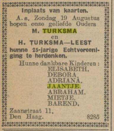 Jaantje Turksma Haagsche Courant .jpg