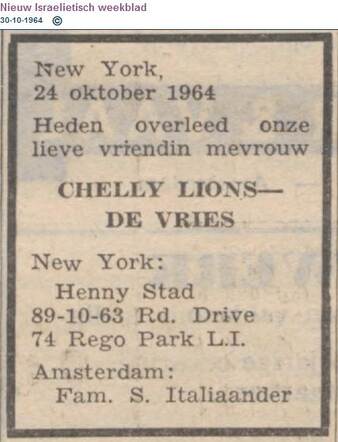 Rachel de Vries overlijden.JPG
