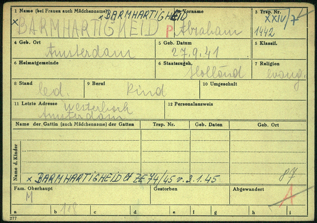 Archiefkaart Theresienstadt Abraham Barmhartigheid.GIF