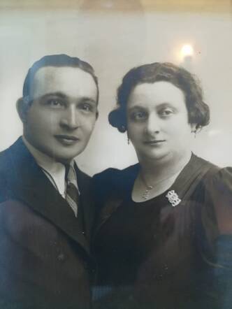 Coenraad Bromet and Heintje Gobus in Chile