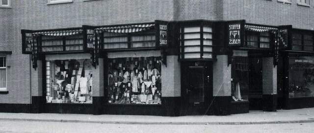 Stoffenwinkel van Trommel, Fahrenheistraat 498, Den Haag.