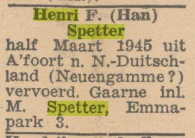 Het Parool 30 juni 1945