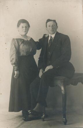 Bertha Wolf-Andriesse en Louis Wolf