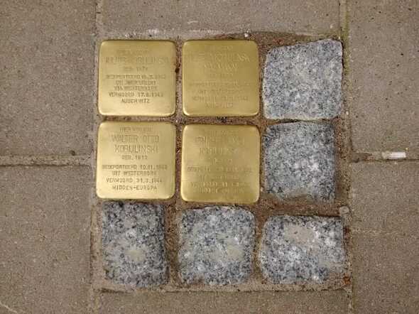 Stolpersteine Crabethstraat 5 Gouda familie Kobijlinski.jpg