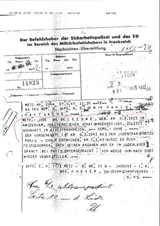 Sal de Leeuwe brief aanhouding na vlucht 17 mrt 1943.jpg