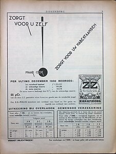 Bladzijde uit het Maandblad van Ziekenzorg