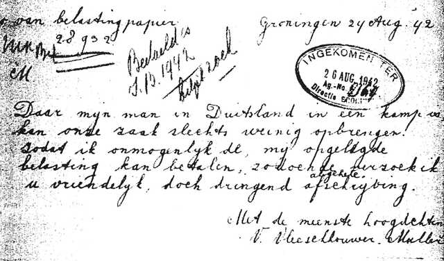 Vogelina Vleeschhouwer-Muller