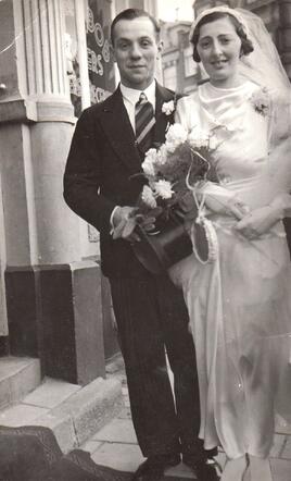 Marriage of Levie Scheffer to Rozette Barend
