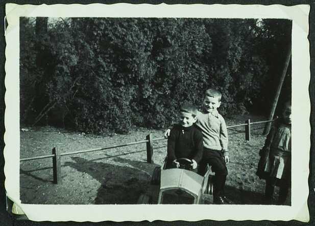 Jonas en Jopie Turfrijer in het Apeldoornse Bosch