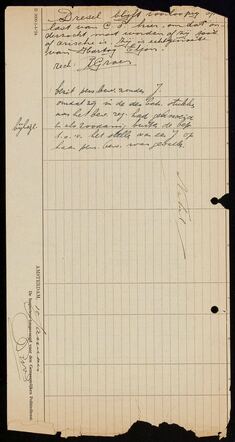 Arrestatieverslag 4/7/1942