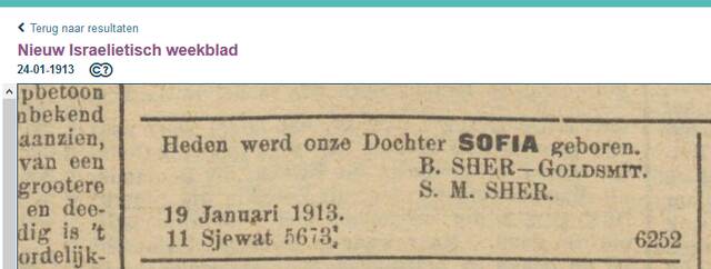 geboorte Sofia Sher in NIW.PNG
