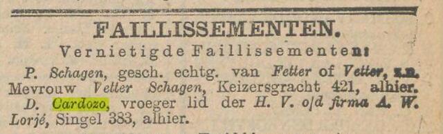 D Cardozo, Het Nieuws van den Dag 15 okt 1909.png