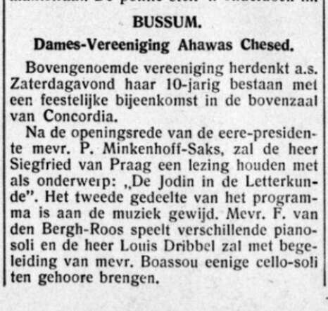 Gooi&Eemlander 9-12-30 Cellist Louis Dribbel in Bussum.PNG