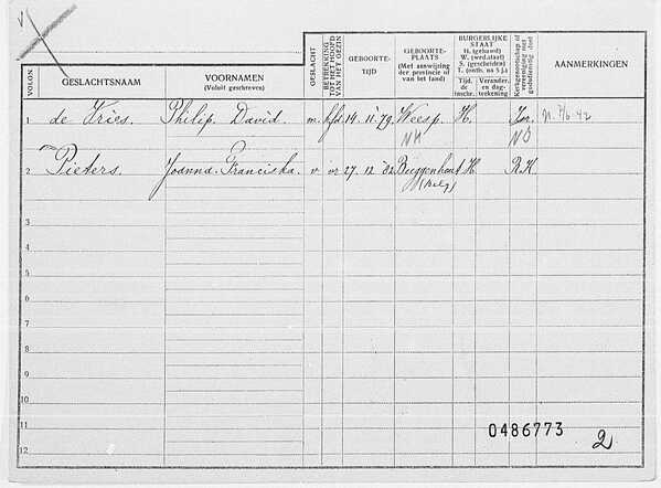 Bevolkingsregister Philip David de Vries voorkant.jpg