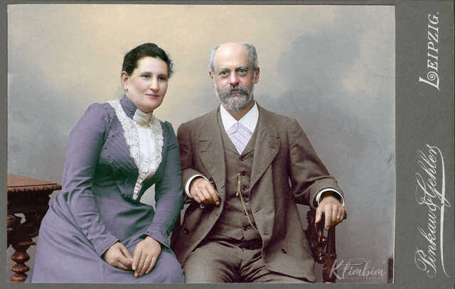 Karl en Luise Kautsky-Ronsperger, 1902.jpg