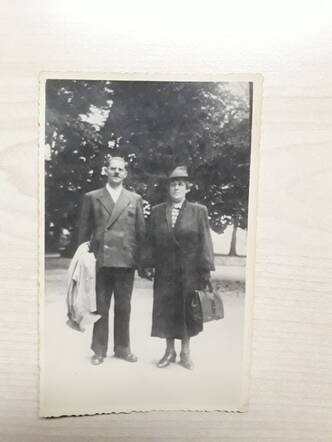 Salomon Sarfaty en Sientje Sarfaty-Herz, ca. 1936