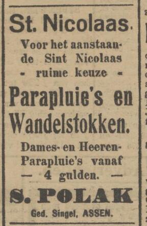 Polak te Assen, 1920.jpg