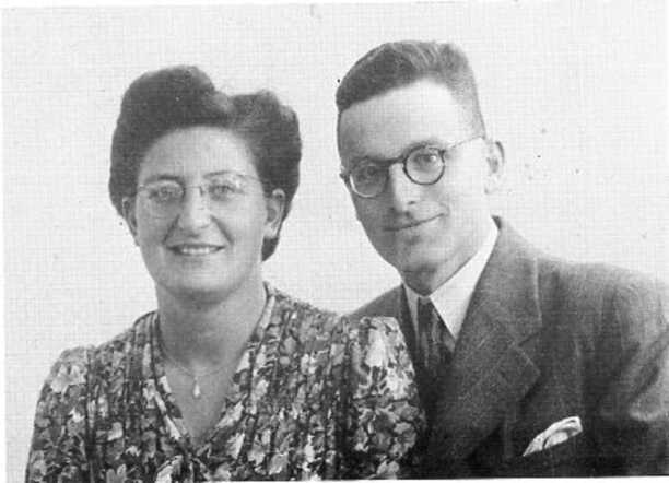 Herman Snatager en zijn vrouw Betty (Beppie) Snatager-Polak