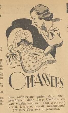de VARA radiorevue De Oppassers, Loe Cohen