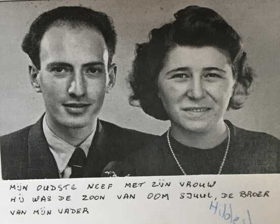 Leo Hildesheim en zijn vrouw Geertje Zilverberg