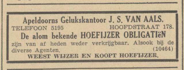 Van Aals, 1938.02.12, Gelukskantoor Van Aals.jpg