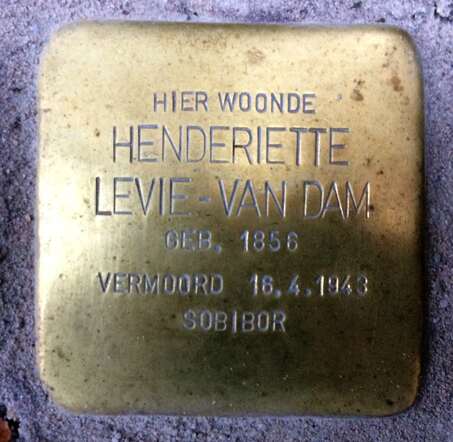 Stolperstein H. Levie-Van Dam.JPG