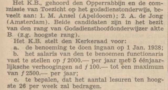 Ansel, Machiel, 1937.11.26, Wordt aanbevolen door KB Den Haag.jpg